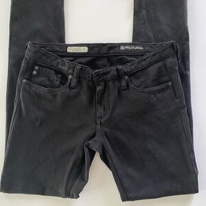 AG ADRIANO GOLDSCHMEID BLACK THE LEGGING SUPER SKINNY SIZE 27R